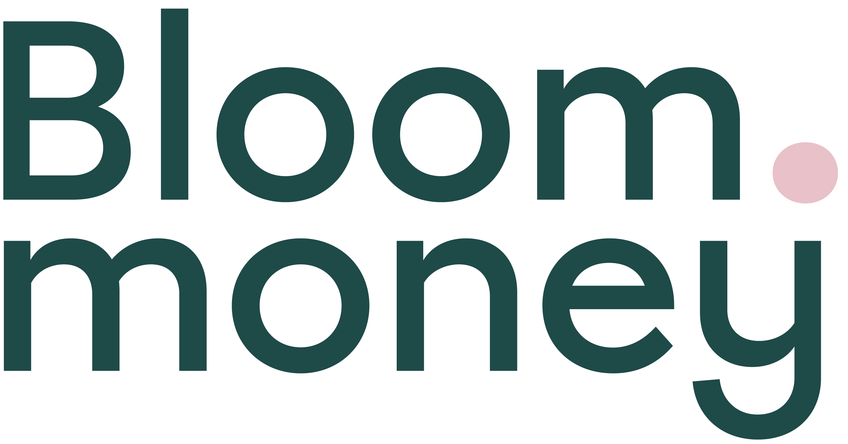 Bloom Money WordMark PINKDOT