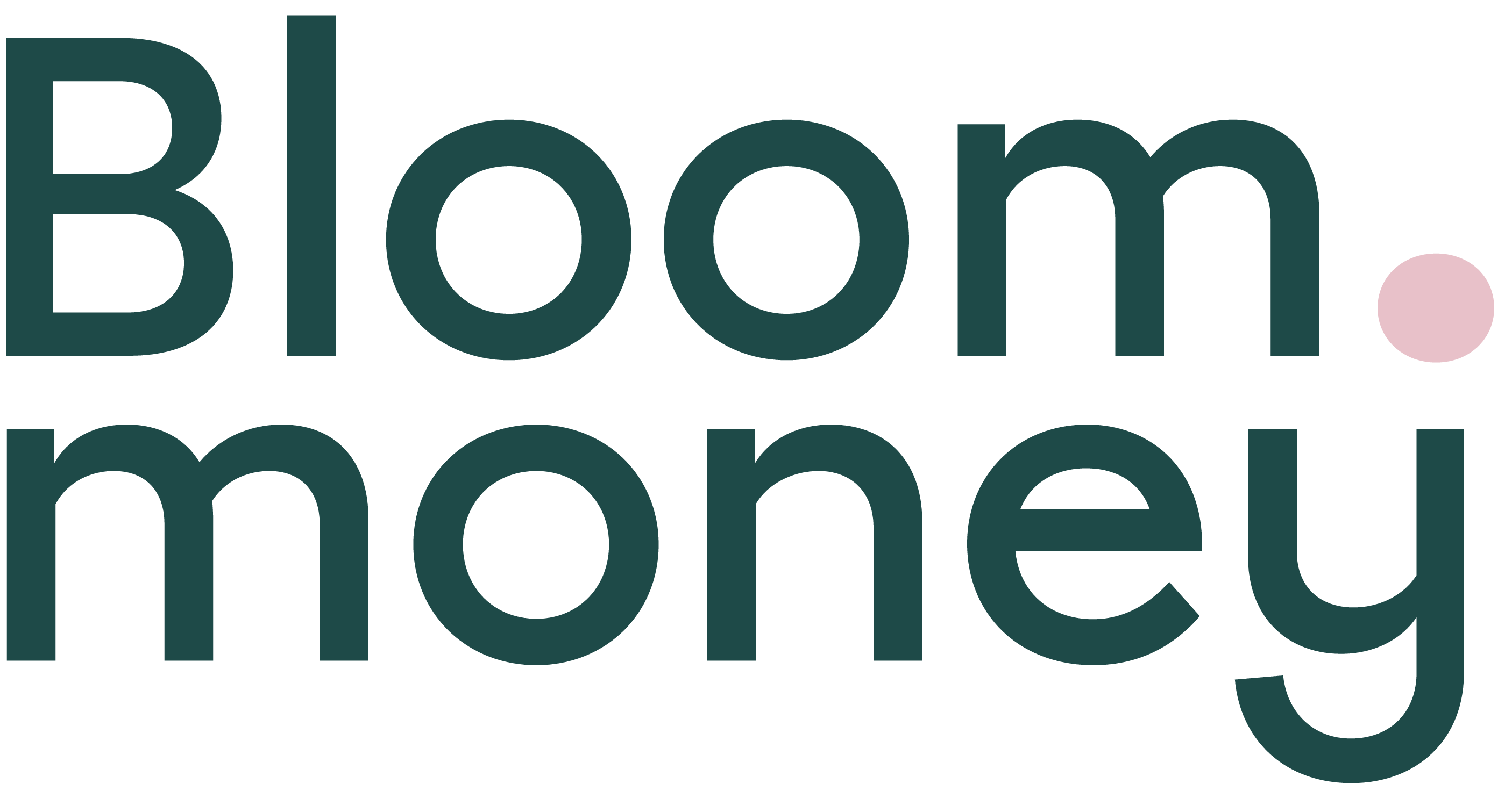 Bloom Money WordMark PINKDOT